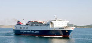 Europäischen Seaways Brücke