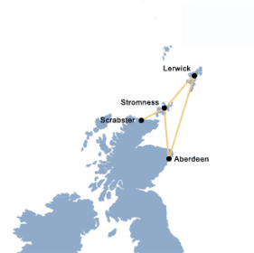 Northlink Route Karte